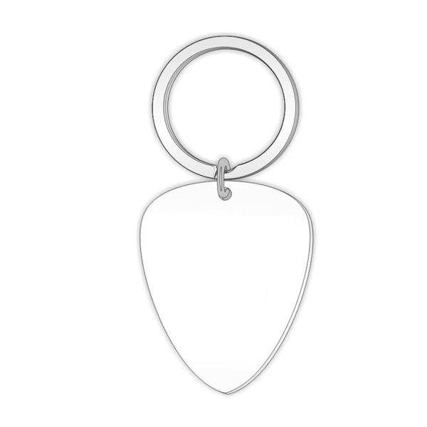 Stainless Steel Guitar Pick - Stainless Steel Guitar Pick - Image 1 of 1