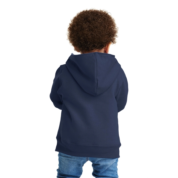 Port & Company Toddler Core Fleece Full-Zip Hooded Sweats... - Port & Company Toddler Core Fleece Full-Zip Hooded Sweats... - Image 25 of 26