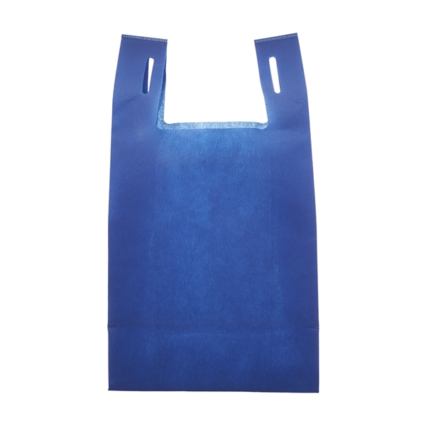 T-Shirt Style Shopping Tote Bag  W/ Gusset (11" X 19" X 7") - T-Shirt Style Shopping Tote Bag  W/ Gusset (11" X 19" X 7") - Image 3 of 7
