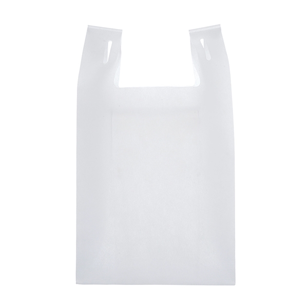 T-Shirt Style Shopping Tote Bag  W/ Gusset (11" X 19" X 7") - T-Shirt Style Shopping Tote Bag  W/ Gusset (11" X 19" X 7") - Image 7 of 7