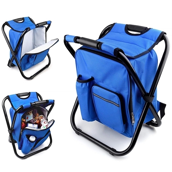 Foldable Fishing/ Beach Chair With Ice Pack - Foldable Fishing/ Beach Chair With Ice Pack - Image 0 of 5