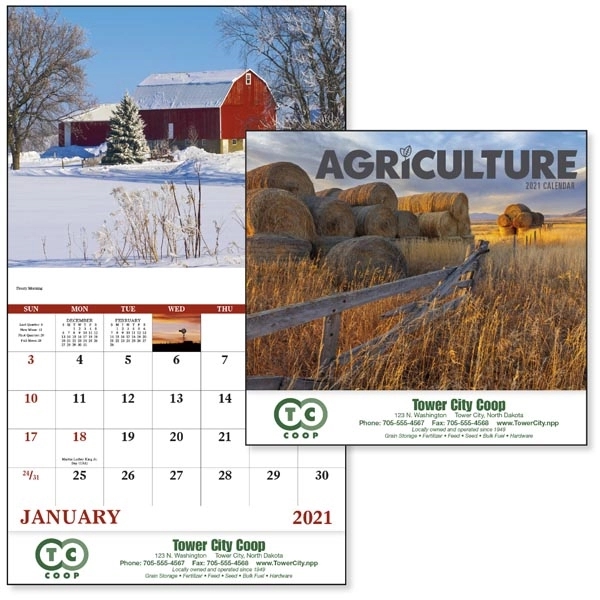 Stapled Agriculture Americana 2022 Appointment Calendar