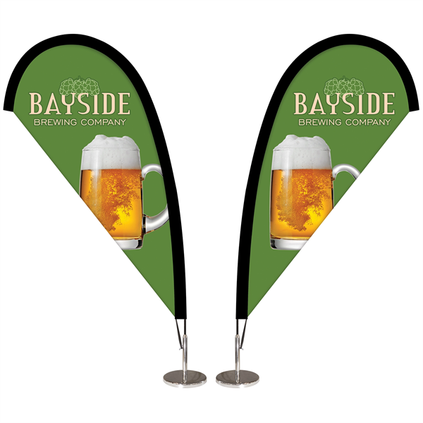 Double Sided Desktop Teardrop Banner - Double Sided Desktop Teardrop Banner - Image 0 of 9