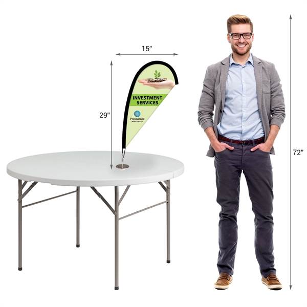 Desktop Teardrop Banner - Desktop Teardrop Banner - Image 3 of 8