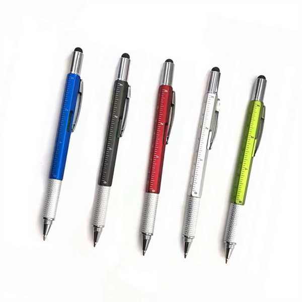 6 in 1 Touch Screen Stylus Screwdriver Ruler Pen - 6 in 1 Touch Screen Stylus Screwdriver Ruler Pen - Image 4 of 7