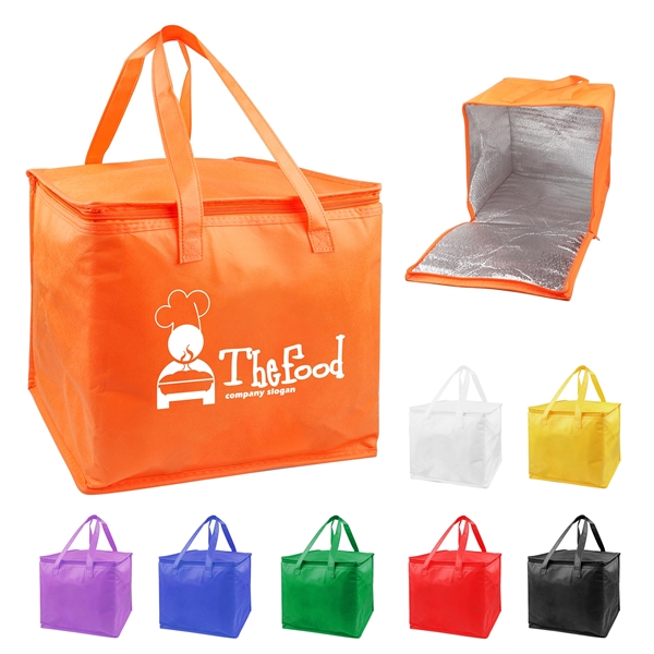 Large Non-Woven Insulated Cooler Bag - Large Non-Woven Insulated Cooler Bag - Image 0 of 0