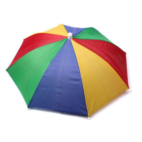 Rainbow Umbrella Hat - Rainbow Umbrella Hat - Image 2 of 3