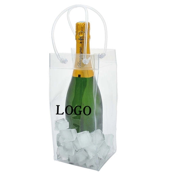 Promotional Ice Wine PVC Cooler Bag - Promotional Ice Wine PVC Cooler Bag - Image 2 of 3