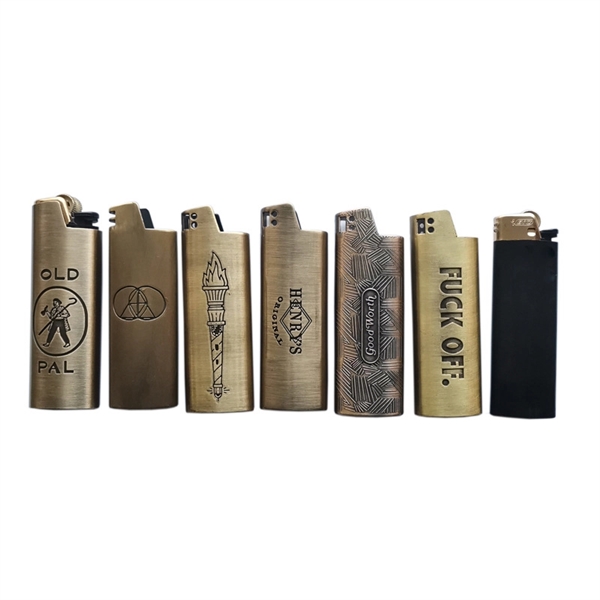 J6 Size Metal Bic Lighter Case/holder - J6 Size Metal Bic Lighter Case/holder - Image 0 of 5