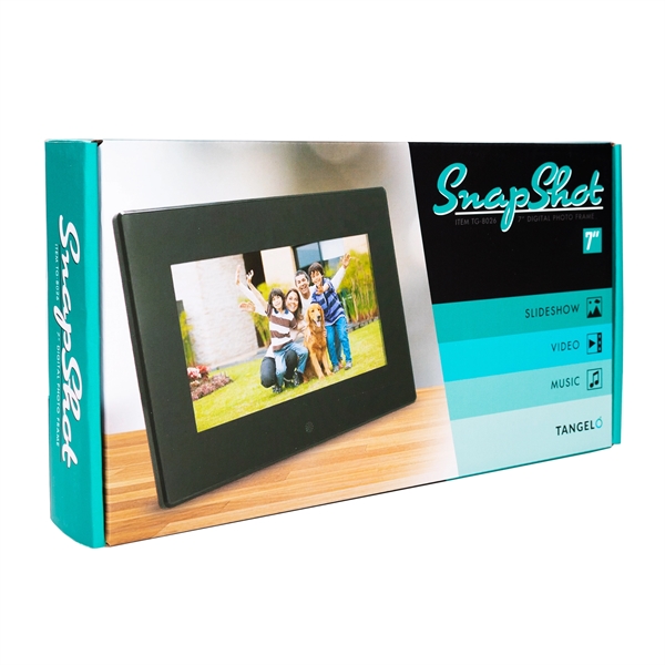 Tangelo SnapShot 7" Digital Photo Frame - Tangelo SnapShot 7" Digital Photo Frame - Image 5 of 5