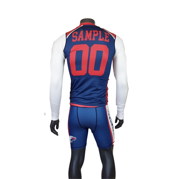 7 on 7 Full-Dye Sublimated Long Sleeve Compression Jersey - 7 on 7 Full-Dye Sublimated Long Sleeve Compression Jersey - Image 1 of 1