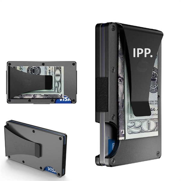 Aluminum Card Holder Money Clip - Aluminum Card Holder Money Clip - Image 0 of 0
