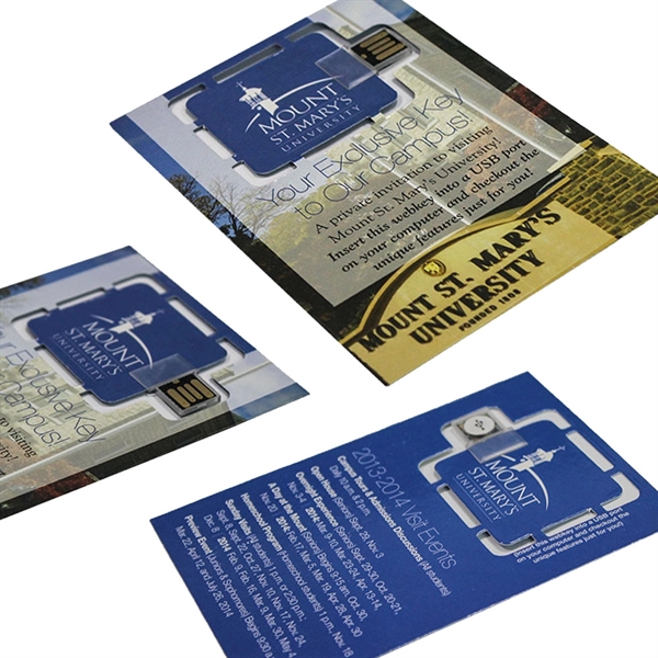 Paper USB Webkey Business Card 3.5" x 2" - Paper USB Webkey Business Card 3.5" x 2" - Image 5 of 6