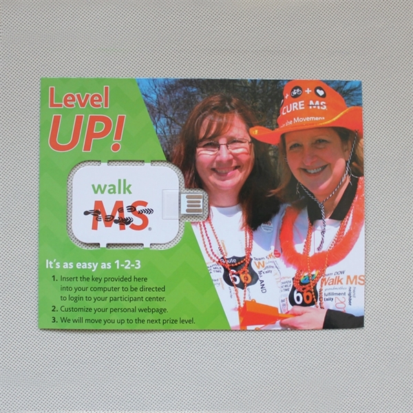 Paper USB Webkey Business Card 3.5" x 2" - Paper USB Webkey Business Card 3.5" x 2" - Image 1 of 6