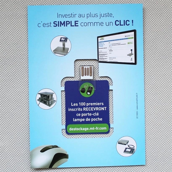 Paper USB Webkey Business Card 3.5" x 2" - Paper USB Webkey Business Card 3.5" x 2" - Image 2 of 6