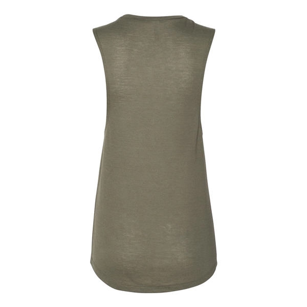 BELLA + CANVAS Women's Flowy Scoop Muscle Tank - BELLA + CANVAS Women's Flowy Scoop Muscle Tank - Image 119 of 120
