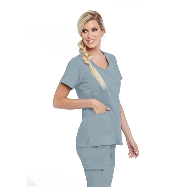 Barco Grey's Anatomy Women's 3-Pocket Kim Scrub Top - Barco Grey's Anatomy Women's 3-Pocket Kim Scrub Top - Image 16 of 24