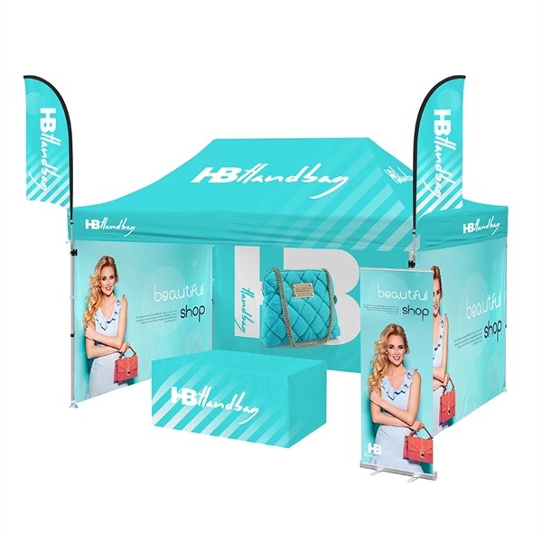10'x15' Custom Tent Packages #1 - 10'x15' Custom Tent Packages #1 - Image 0 of 1