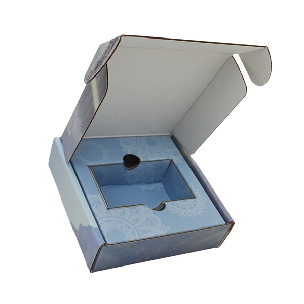 5" x 5" x 1.5" Digital Printed Lift Top Mailer Box E-Flute - 5" x 5" x 1.5" Digital Printed Lift Top Mailer Box E-Flute - Image 5 of 6