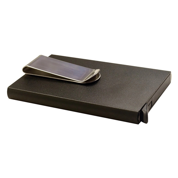RFID Credit Card Holder for Men Money Clip Aluminum Metal - RFID Credit Card Holder for Men Money Clip Aluminum Metal - Image 5 of 6