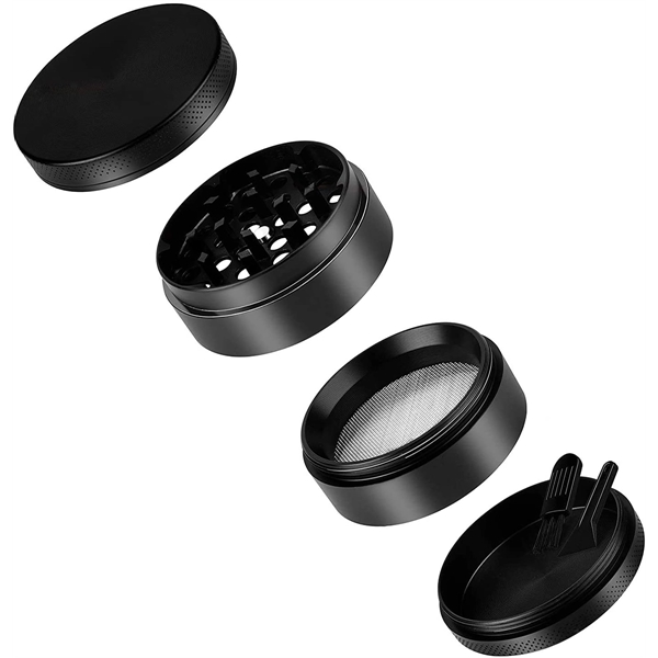 Portable spice and herb grinder with pollen trap - Portable spice and herb grinder with pollen trap - Image 3 of 3