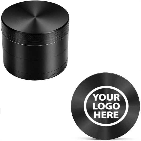 Portable spice and herb grinder with pollen trap - Portable spice and herb grinder with pollen trap - Image 0 of 3