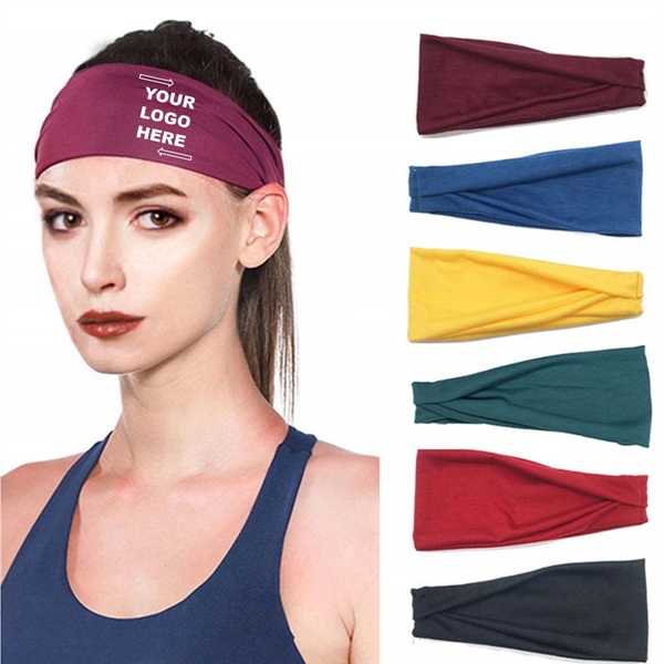 Unisex Solid Color Headband - Unisex Solid Color Headband - Image 0 of 6