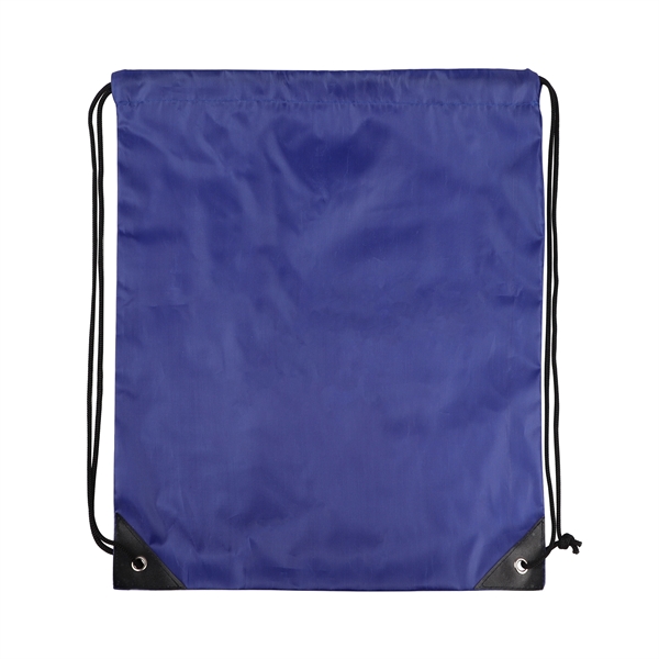 210D Polyester Drawstring Cinch Backpack - 210D Polyester Drawstring Cinch Backpack - Image 1 of 15