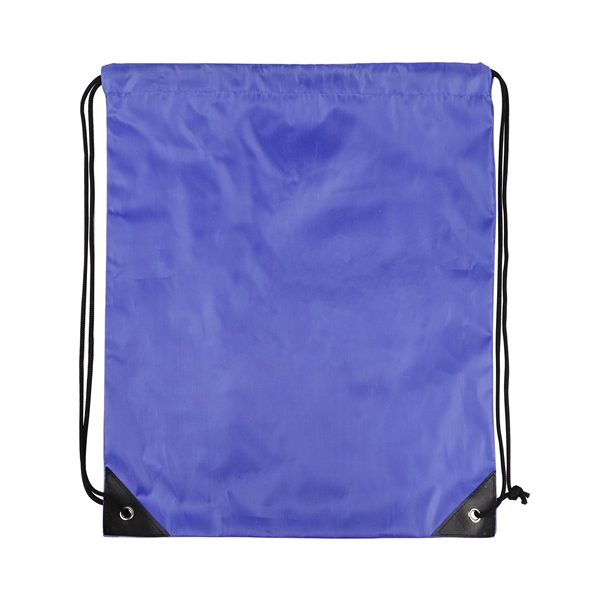 210D Polyester Drawstring Cinch Backpack - 210D Polyester Drawstring Cinch Backpack - Image 2 of 15