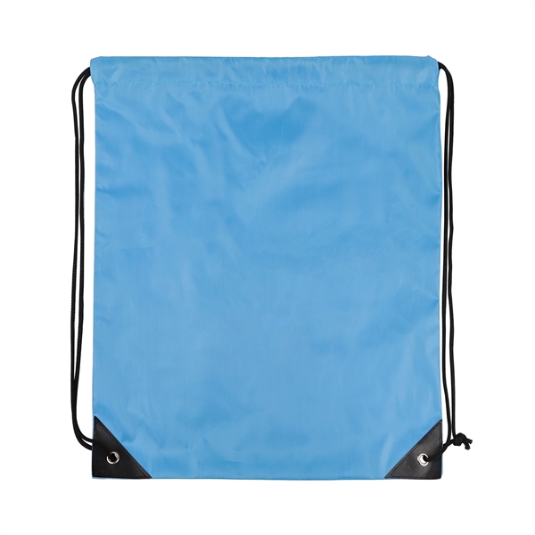 210D Polyester Drawstring Cinch Backpack - 210D Polyester Drawstring Cinch Backpack - Image 5 of 15