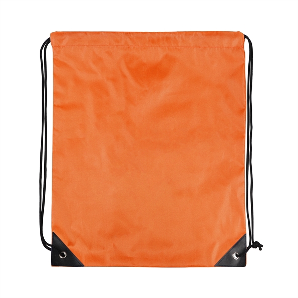 210D Polyester Drawstring Cinch Backpack - 210D Polyester Drawstring Cinch Backpack - Image 8 of 15