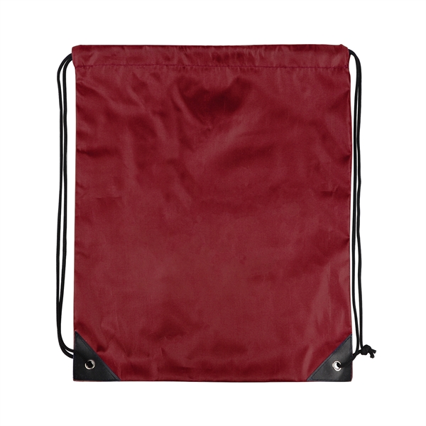 210D Polyester Drawstring Cinch Backpack - 210D Polyester Drawstring Cinch Backpack - Image 14 of 15