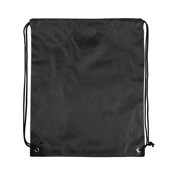 210D Polyester Drawstring Cinch Backpack - 210D Polyester Drawstring Cinch Backpack - Image 15 of 15