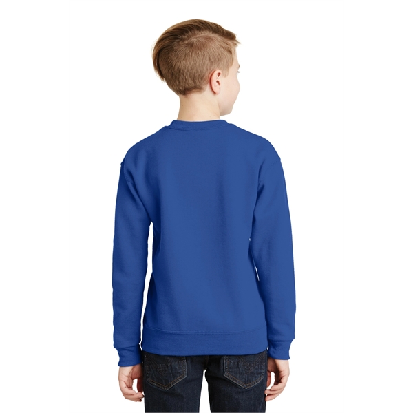 Jerzees - Youth NuBlend Crewneck Sweatshirt. - Jerzees - Youth NuBlend Crewneck Sweatshirt. - Image 27 of 37