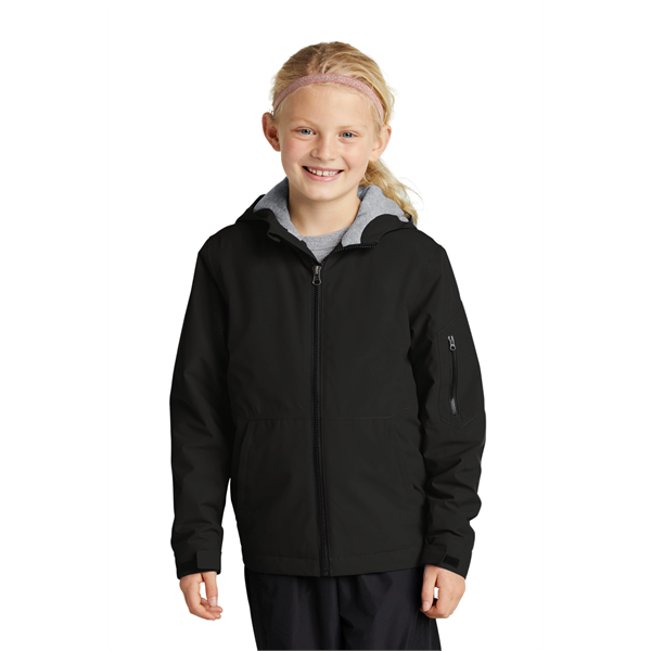 Sport-Tek Youth Waterproof Insulated Jacket - Sport-Tek Youth Waterproof Insulated Jacket - Image 0 of 25