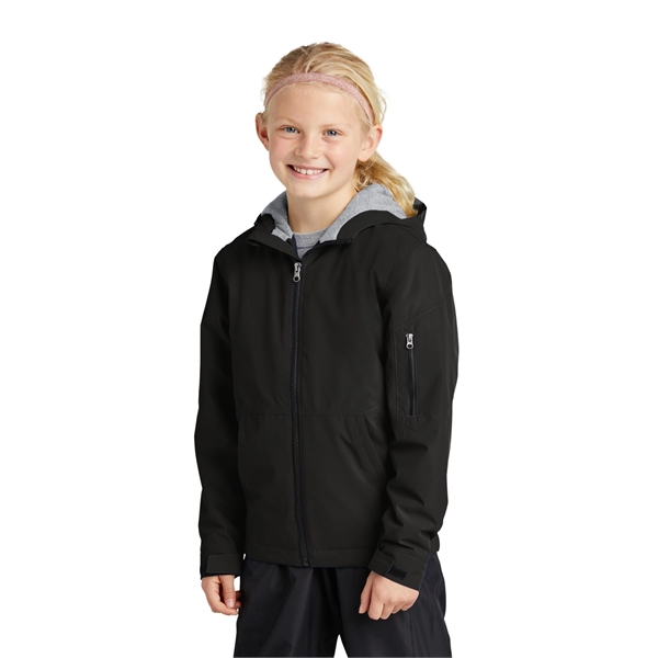 Sport-Tek Youth Waterproof Insulated Jacket - Sport-Tek Youth Waterproof Insulated Jacket - Image 3 of 25