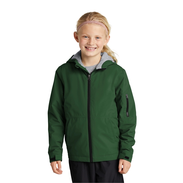 Sport-Tek Youth Waterproof Insulated Jacket - Sport-Tek Youth Waterproof Insulated Jacket - Image 6 of 25