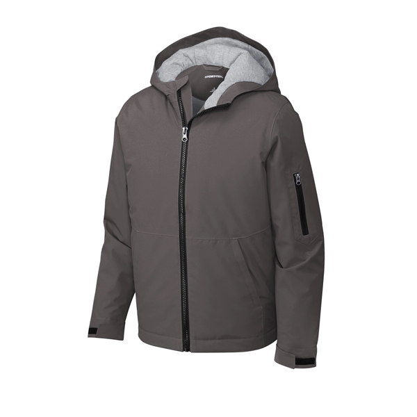 Sport-Tek Youth Waterproof Insulated Jacket - Sport-Tek Youth Waterproof Insulated Jacket - Image 14 of 25