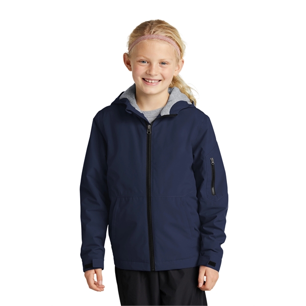Sport-Tek Youth Waterproof Insulated Jacket - Sport-Tek Youth Waterproof Insulated Jacket - Image 16 of 25