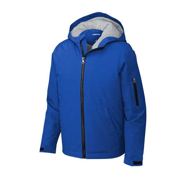 Sport-Tek Youth Waterproof Insulated Jacket - Sport-Tek Youth Waterproof Insulated Jacket - Image 24 of 25