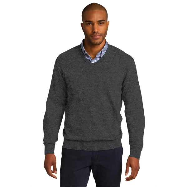 Port Authority V-Neck Sweater. - Port Authority V-Neck Sweater. - Image 6 of 20