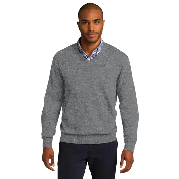 Port Authority V-Neck Sweater. - Port Authority V-Neck Sweater. - Image 12 of 20