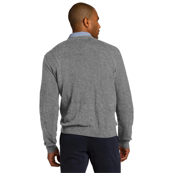 Port Authority V-Neck Sweater. - Port Authority V-Neck Sweater. - Image 13 of 20