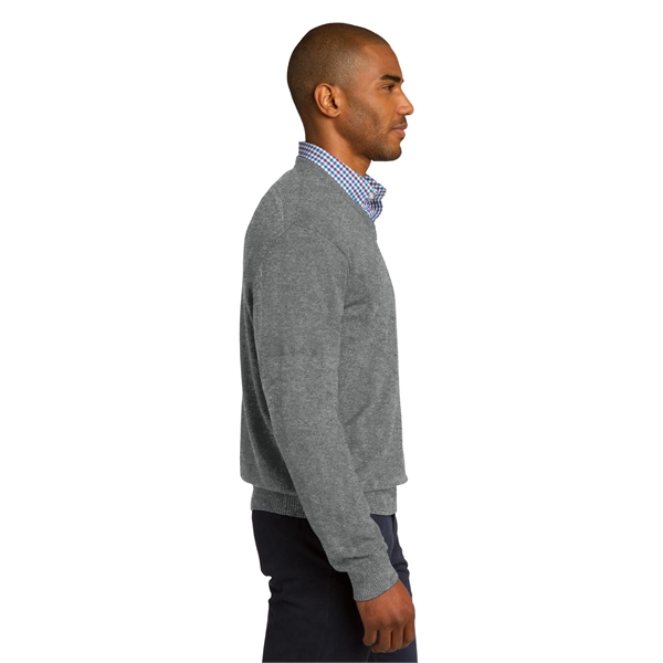 Port Authority V-Neck Sweater. - Port Authority V-Neck Sweater. - Image 14 of 20