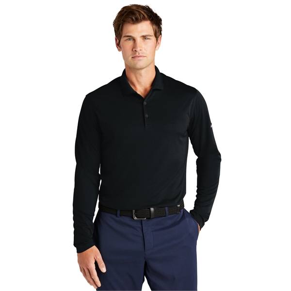 Nike Dri-FIT Micro Pique 2.0 Long Sleeve Polo - Nike Dri-FIT Micro Pique 2.0 Long Sleeve Polo - Image 5 of 35