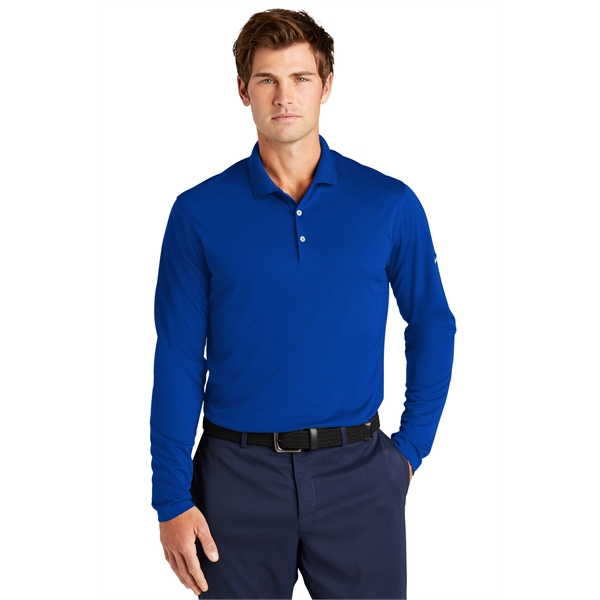 Nike Dri-FIT Micro Pique 2.0 Long Sleeve Polo - Nike Dri-FIT Micro Pique 2.0 Long Sleeve Polo - Image 10 of 35