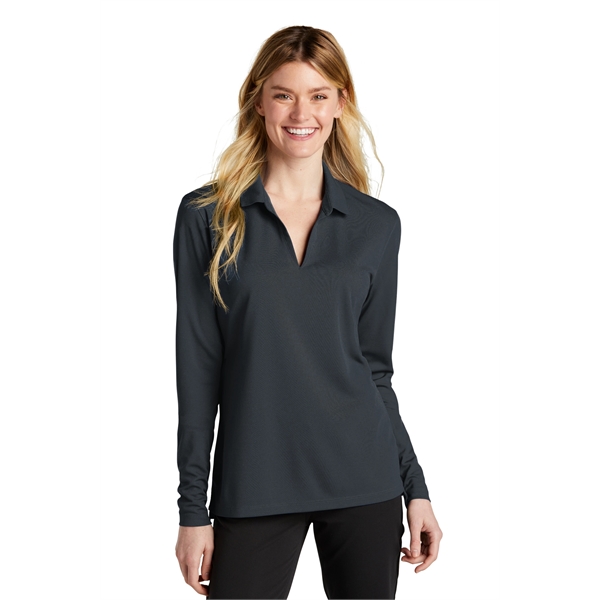 Nike Women's Dri-FIT Micro Pique 2.0 Long Sleeve Polo - Nike Women's Dri-FIT Micro Pique 2.0 Long Sleeve Polo - Image 0 of 35