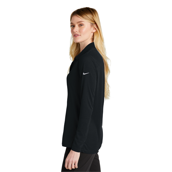 Nike Women's Dri-FIT Micro Pique 2.0 Long Sleeve Polo - Nike Women's Dri-FIT Micro Pique 2.0 Long Sleeve Polo - Image 7 of 35