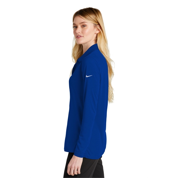 Nike Women's Dri-FIT Micro Pique 2.0 Long Sleeve Polo - Nike Women's Dri-FIT Micro Pique 2.0 Long Sleeve Polo - Image 12 of 35