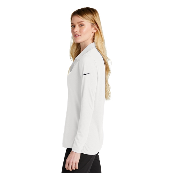 Nike Women's Dri-FIT Micro Pique 2.0 Long Sleeve Polo - Nike Women's Dri-FIT Micro Pique 2.0 Long Sleeve Polo - Image 32 of 35